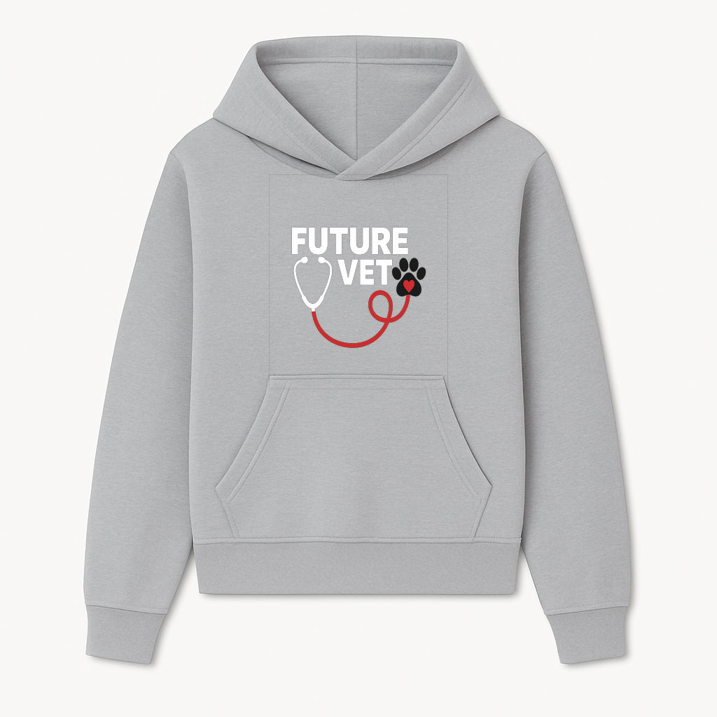 Future Vet Neon Sign - Stethoscope & Paw Heart Design - Perfect Gift for Aspiring Veterinarians - Pet Lovers Home Decor - Hoodie 1758347425516.jpg