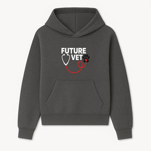 Future Vet Neon Sign - Stethoscope & Paw Heart Design - Perfect Gift for Aspiring Veterinarians - Pet Lovers Home Decor - Hoodie 1758347425761.jpg