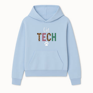 Vet Tech Neon Sign with Leopard Print Letters, Veterinary Decor, Animal Clinic Wall Art, Modern Pet Care Decoration - Hoodie 1758347425988.jpg