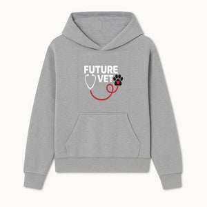 Future Vet Neon Sign - Stethoscope & Paw Heart Design - Perfect Gift for Aspiring Veterinarians - Pet Lovers Home Decor - Hoodie 1758347426060.jpg