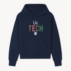 Vet Tech Neon Sign with Leopard Print Letters, Veterinary Decor, Animal Clinic Wall Art, Modern Pet Care Decoration - Hoodie 1758347426427.jpg