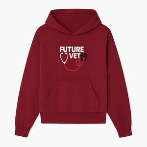 Future Vet Neon Sign - Stethoscope & Paw Heart Design - Perfect Gift for Aspiring Veterinarians - Pet Lovers Home Decor - Hoodie 1758347426523.jpg