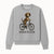 Doxycycline Dog Bicycle Art Print | Cute Dog Riding Bike Wall Decor | Pet Lover Gift | Whimsical Animal Illustration - Sweatshirt 1758347426530.jpg