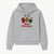 Merry Christmas Pet Paw Print Design with Santa Hats and Holiday Lights - Festive Animal Lover Holiday Decor - Hoodie 1758347426531.jpg