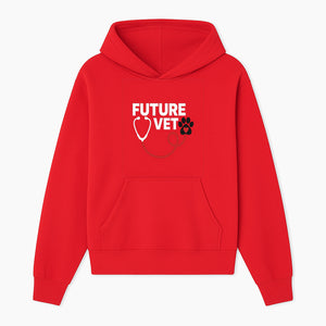 Future Vet Neon Sign - Stethoscope & Paw Heart Design - Perfect Gift for Aspiring Veterinarians - Pet Lovers Home Decor - Hoodie 1758347426780.jpg
