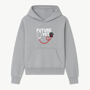 Future Vet Neon Sign - Stethoscope & Paw Heart Design - Perfect Gift for Aspiring Veterinarians - Pet Lovers Home Decor - Hoodie 1758347426918.jpg
