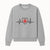 Pet Heartbeat Graphic T-Shirt | Love for Pets | Animal Heartbeat Design | Dog Cat Lover Gift | Cute Pet Apparel | Heart and Paw Print - Sweatshirt 1758347426955.jpg