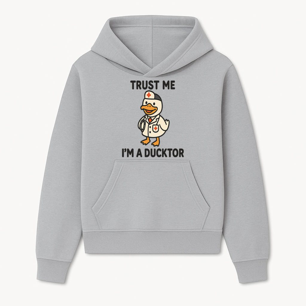 Trust Me, I'm a Ducktor Funny Medical Duck T-Shirt - Cute Nurse Gift for Doctor, Healthcare Worker, or Animal Lover - Hoodie 1758347429653.jpg