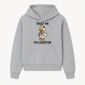 Trust Me, I'm a Ducktor Funny Medical Duck T-Shirt - Cute Nurse Gift for Doctor, Healthcare Worker, or Animal Lover - Hoodie 1758347429653.jpg