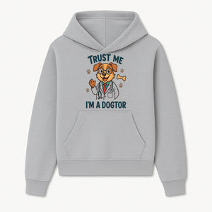 Trust Me, I'm a Dogtor - Cute Dog Doctor Design for Pet Lovers, Veterinarian Gifts, Funny Animal Apparel and Accessories - Hoodie 1758347429723.jpg
