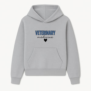 Veterinary Medicine Heart Graphic T-Shirt | Pet Lover Gift | Animal Care Tee for Veterinarians & Animal Enthusiasts - Hoodie 1758347429746.jpg