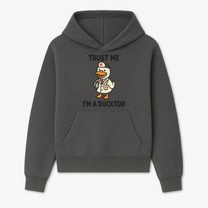 Trust Me, I'm a Ducktor Funny Medical Duck T-Shirt - Cute Nurse Gift for Doctor, Healthcare Worker, or Animal Lover - Hoodie 1758347429914.jpg