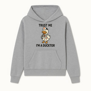 Trust Me, I'm a Ducktor Funny Medical Duck T-Shirt - Cute Nurse Gift for Doctor, Healthcare Worker, or Animal Lover - Hoodie 1758347430187.jpg