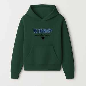 Veterinary Medicine Heart Graphic T-Shirt | Pet Lover Gift | Animal Care Tee for Veterinarians & Animal Enthusiasts - Hoodie 1758347430223.jpg