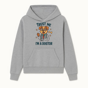Trust Me, I'm a Dogtor - Cute Dog Doctor Design for Pet Lovers, Veterinarian Gifts, Funny Animal Apparel and Accessories - Hoodie 1758347430279.jpg