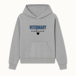 Veterinary Medicine Heart Graphic T-Shirt | Pet Lover Gift | Animal Care Tee for Veterinarians & Animal Enthusiasts - Hoodie 1758347430369.jpg