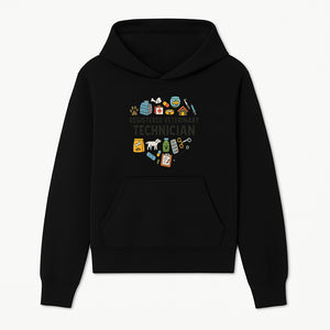 Registered Veterinary Technician Art Print - Pet Care, Animal Health, Veterinary Tools, Cute Dog & Cat Theme Decor - Hoodie 1758347430599.jpg