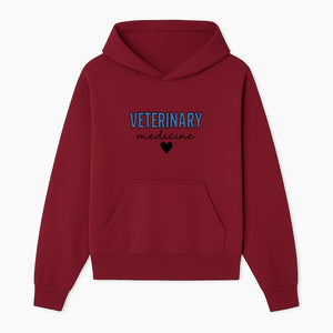 Veterinary Medicine Heart Graphic T-Shirt | Pet Lover Gift | Animal Care Tee for Veterinarians & Animal Enthusiasts - Hoodie 1758347430780.jpg