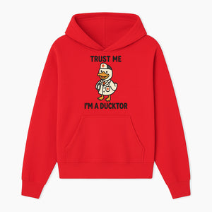 Trust Me, I'm a Ducktor Funny Medical Duck T-Shirt - Cute Nurse Gift for Doctor, Healthcare Worker, or Animal Lover - Hoodie 1758347430846.jpg