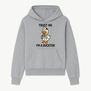 Trust Me, I'm a Ducktor Funny Medical Duck T-Shirt - Cute Nurse Gift for Doctor, Healthcare Worker, or Animal Lover - Hoodie 1758347430978.jpg