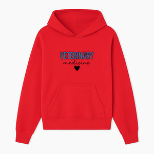 Veterinary Medicine Heart Graphic T-Shirt | Pet Lover Gift | Animal Care Tee for Veterinarians & Animal Enthusiasts - Hoodie 1758347431055.jpg