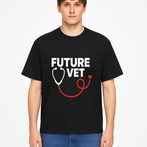 Future Vet Neon Sign - Stethoscope & Paw Heart Design - Perfect Gift for Aspiring Veterinarians - Pet Lovers Home Decor - T-shirt 1758347431057.jpg