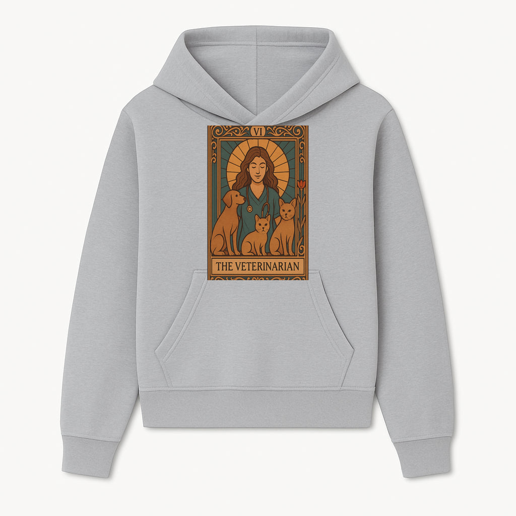 Veterinarian Art Print | Inspirational Animal Care Illustration | Pet Lover Wall Art | Veterinary Nurse Decor | Dog Cat Artwork - Hoodie 1758347431061.jpg