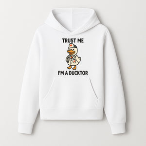 Trust Me, I'm a Ducktor Funny Medical Duck T-Shirt - Cute Nurse Gift for Doctor, Healthcare Worker, or Animal Lover - Hoodie 1758347431119.jpg