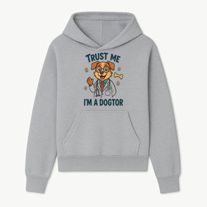 Trust Me, I'm a Dogtor - Cute Dog Doctor Design for Pet Lovers, Veterinarian Gifts, Funny Animal Apparel and Accessories - Hoodie 1758347431134.jpg