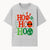 Festive Ho Ho Ho Christmas Wall Art with Snowflakes, Reindeer, and Santa Hat Design - Holiday Decor for Home or Office - T-shirt 1758347431289.jpg