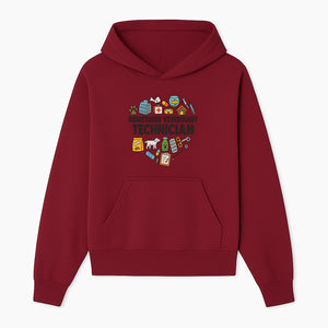 Registered Veterinary Technician Art Print - Pet Care, Animal Health, Veterinary Tools, Cute Dog & Cat Theme Decor - Hoodie 1758347431495.jpg