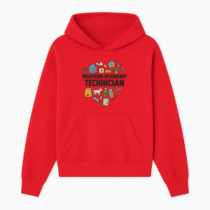 Registered Veterinary Technician Art Print - Pet Care, Animal Health, Veterinary Tools, Cute Dog & Cat Theme Decor - Hoodie 1758347431794.jpg