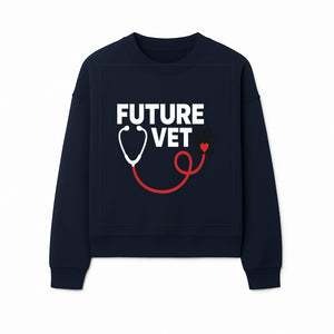 Future Vet Neon Sign - Stethoscope & Paw Heart Design - Perfect Gift for Aspiring Veterinarians - Pet Lovers Home Decor - Sweatshirt 1758347432381.jpg
