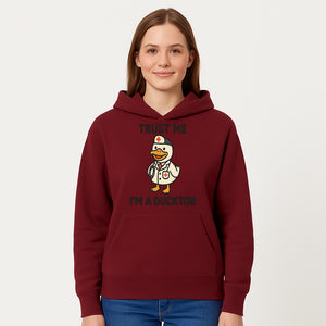 Trust Me, I'm a Ducktor Funny Medical Duck T-Shirt - Cute Nurse Gift for Doctor, Healthcare Worker, or Animal Lover - Hoodie 1758347432422.jpg