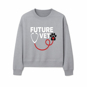 Future Vet Neon Sign - Stethoscope & Paw Heart Design - Perfect Gift for Aspiring Veterinarians - Pet Lovers Home Decor - Sweatshirt 1758347432661.jpg