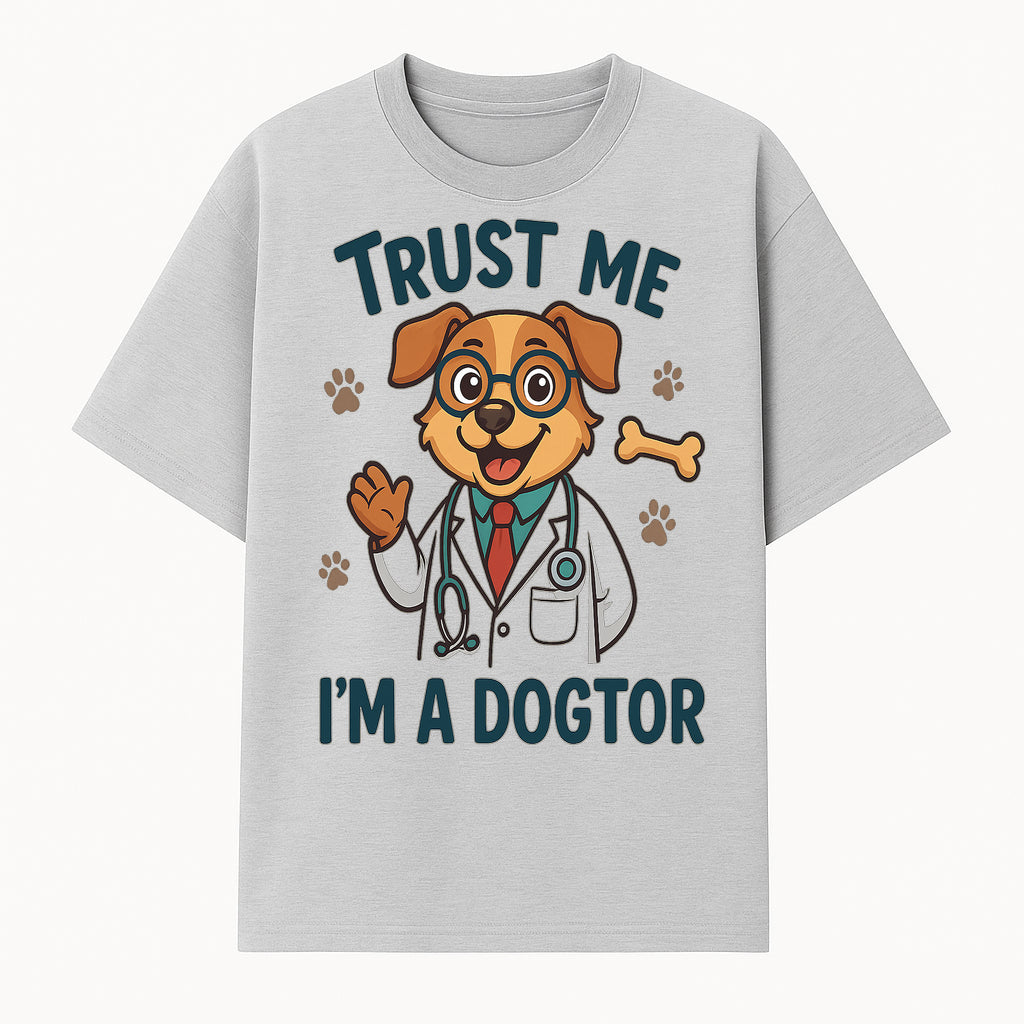 Trust Me, I'm a Dogtor - Cute Dog Doctor Design for Pet Lovers, Veterinarian Gifts, Funny Animal Apparel and Accessories - T-shirt 1758347432682.jpg
