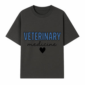 Veterinary Medicine Heart Graphic T-Shirt | Pet Lover Gift | Animal Care Tee for Veterinarians & Animal Enthusiasts - T-shirt 1758347432951.jpg