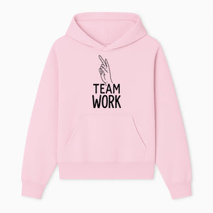 Teamwork Hand Gesture Wall Art | Motivational Decor for Offices & Workspaces | Inspirational Quote Print - Hoodie 1758347433408.jpg