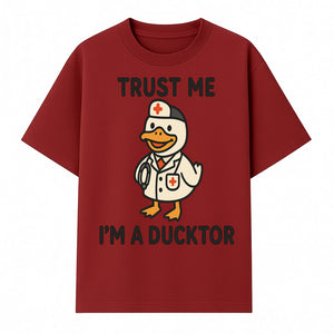 Trust Me, I'm a Ducktor Funny Medical Duck T-Shirt - Cute Nurse Gift for Doctor, Healthcare Worker, or Animal Lover - T-shirt 1758347433544.jpg