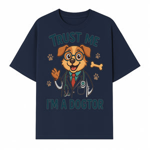 Trust Me, I'm a Dogtor - Cute Dog Doctor Design for Pet Lovers, Veterinarian Gifts, Funny Animal Apparel and Accessories - T-shirt 1758347433817.jpg