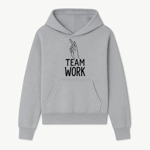 Teamwork Hand Gesture Wall Art | Motivational Decor for Offices & Workspaces | Inspirational Quote Print - Hoodie 1758347433946.jpg