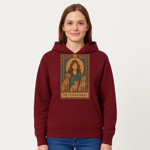 Veterinarian Art Print | Inspirational Animal Care Illustration | Pet Lover Wall Art | Veterinary Nurse Decor | Dog Cat Artwork - Hoodie 1758347433947.jpg
