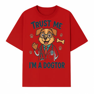 Trust Me, I'm a Dogtor - Cute Dog Doctor Design for Pet Lovers, Veterinarian Gifts, Funny Animal Apparel and Accessories - T-shirt 1758347433956.jpg