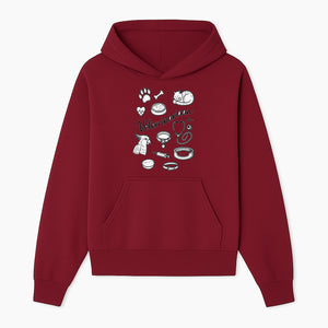 Veterinarian-Themed Wall Art with Pets, Medical Tools, and Paw Print Illustrations for Animal Lovers and Vet Offices - Hoodie 1758347434006.jpg