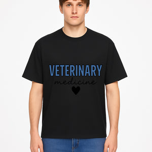 Veterinary Medicine Heart Graphic T-Shirt | Pet Lover Gift | Animal Care Tee for Veterinarians & Animal Enthusiasts - T-shirt 1758347435224.jpg