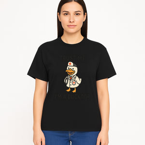 Trust Me, I'm a Ducktor Funny Medical Duck T-Shirt - Cute Nurse Gift for Doctor, Healthcare Worker, or Animal Lover - T-shirt 1758347435315.jpg