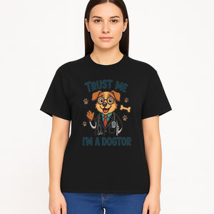 Trust Me, I'm a Dogtor - Cute Dog Doctor Design for Pet Lovers, Veterinarian Gifts, Funny Animal Apparel and Accessories - T-shirt 1758347435514.jpg