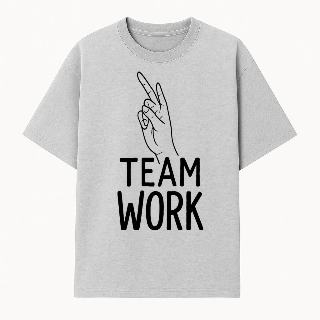 Teamwork Hand Gesture Wall Art | Motivational Decor for Offices & Workspaces | Inspirational Quote Print - T-shirt 1758347435568.jpg