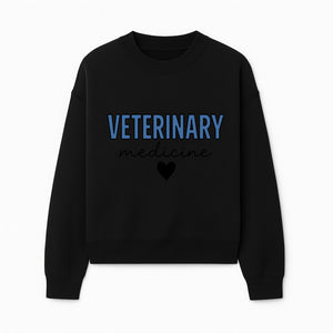 Veterinary Medicine Heart Graphic T-Shirt | Pet Lover Gift | Animal Care Tee for Veterinarians & Animal Enthusiasts - Sweatshirt 1758347435577.jpg
