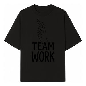 Teamwork Hand Gesture Wall Art | Motivational Decor for Offices & Workspaces | Inspirational Quote Print - T-shirt 1758347435729.jpg